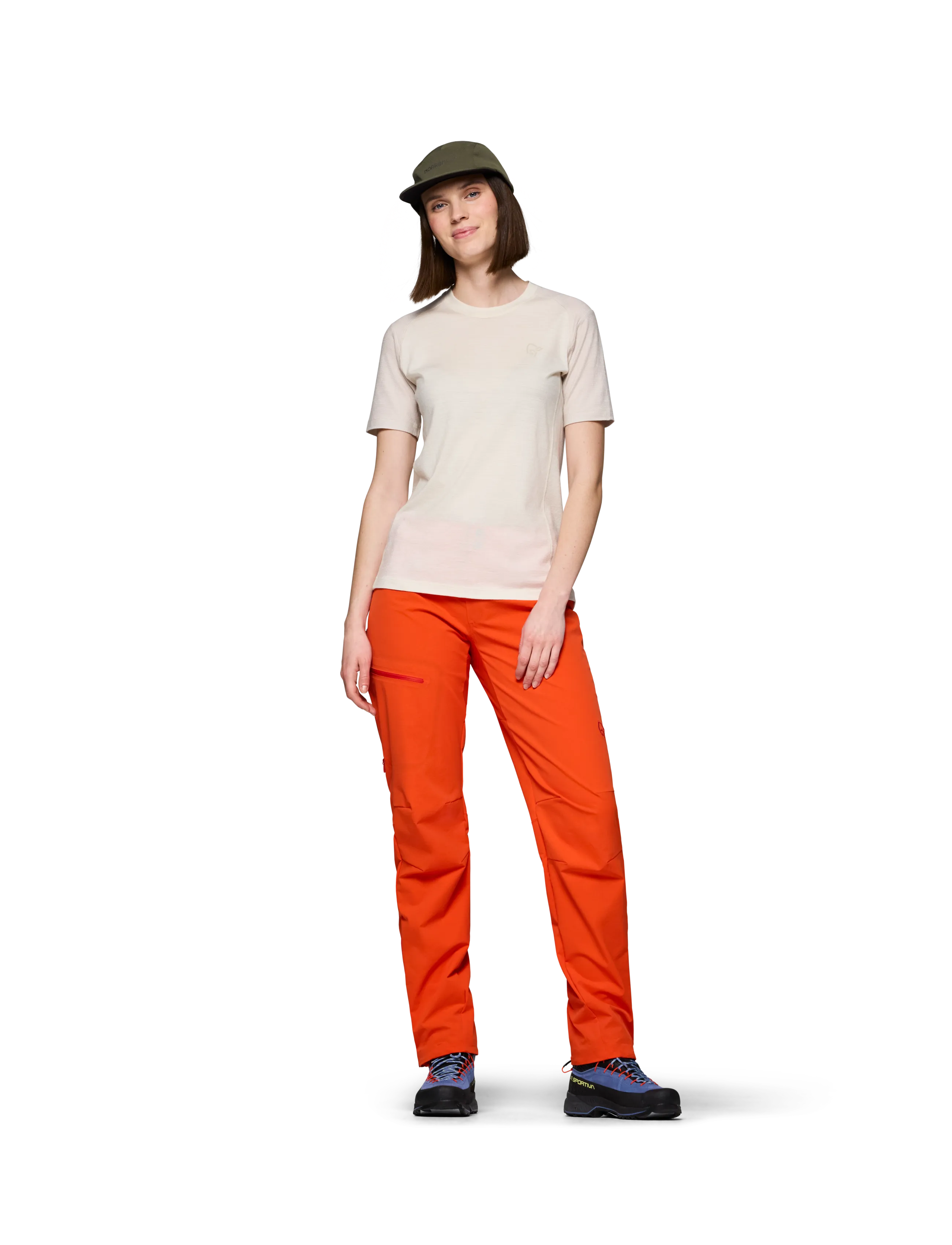Norrøna - femund pureUll T-shirt W's - t-shirts - whisper white - 5