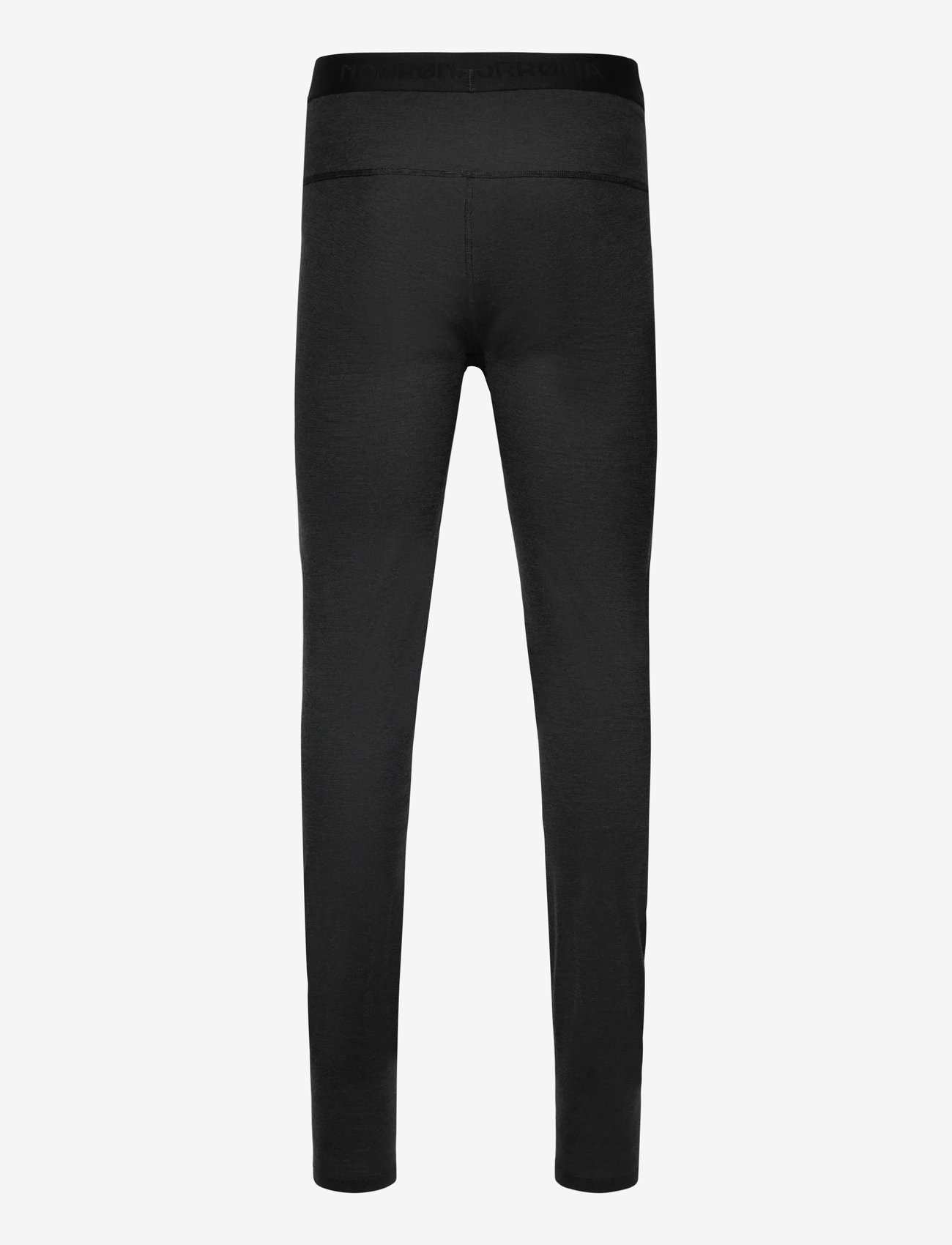 Norrøna - femund pureUll Longs M's - base layer bottoms - caviar black - 2