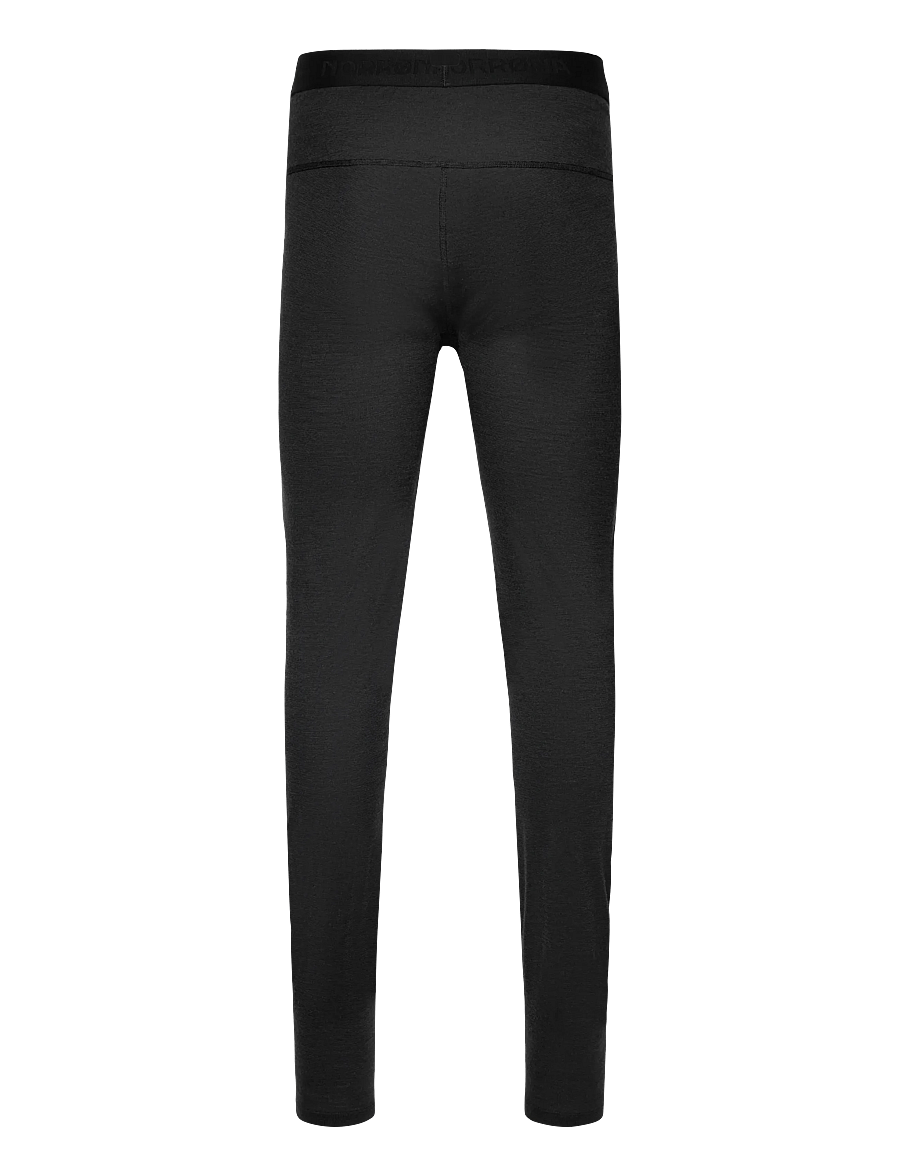 Norrøna - femund pureUll Longs M's - funkionsunterwäsche - hosen - caviar black - 2