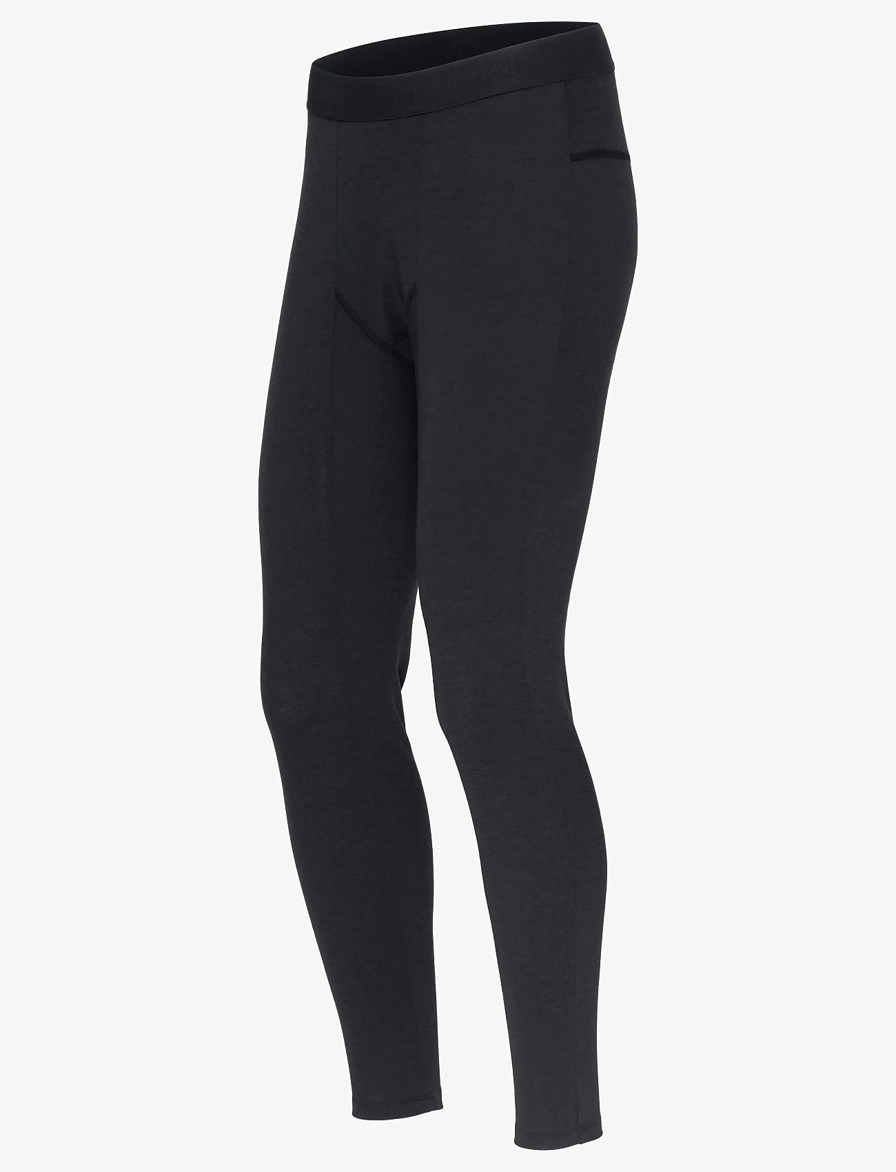 Norrøna - femund pureUll Longs M's - base layer bottoms - caviar black - 3