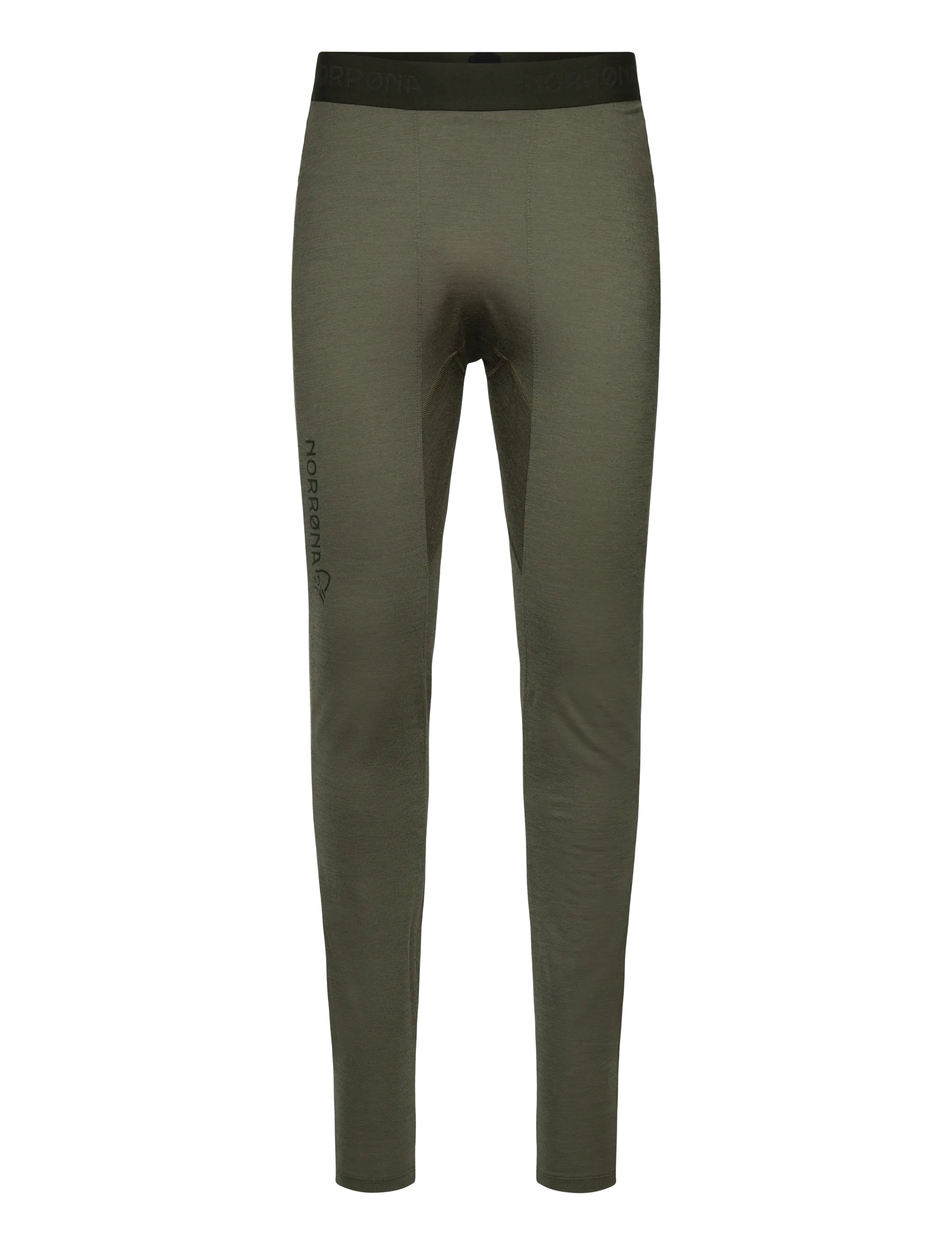 Norrøna femund pureUll Longs M's - Tøj - OLIVE NIGHT / green