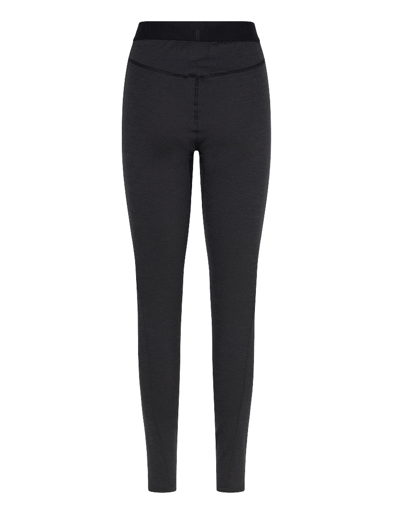 Norrøna - femund pureUll Longs W's - aluskihina kantavad püksid - caviar black - 2