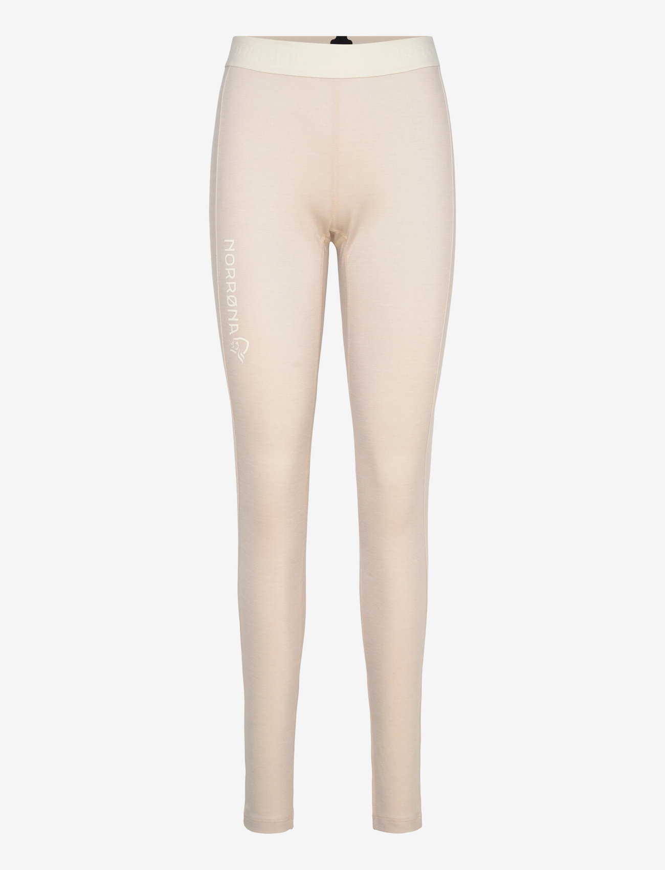 Norrøna - femund pureUll Longs W's - aluskihina kantavad püksid - oatmeal - 1