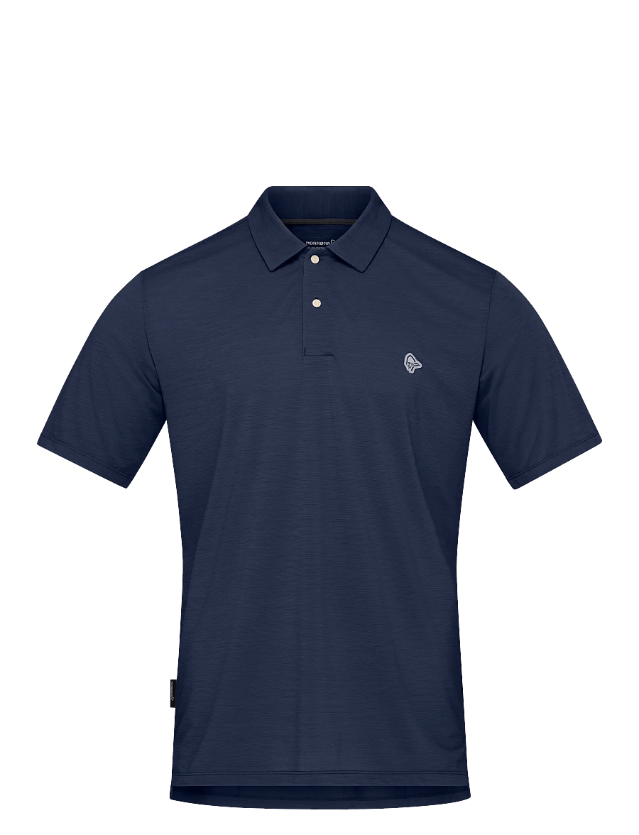 Norrøna - femund equaliserUll Polo Shirt M's - toppe & t-shirts - indigo night - 1