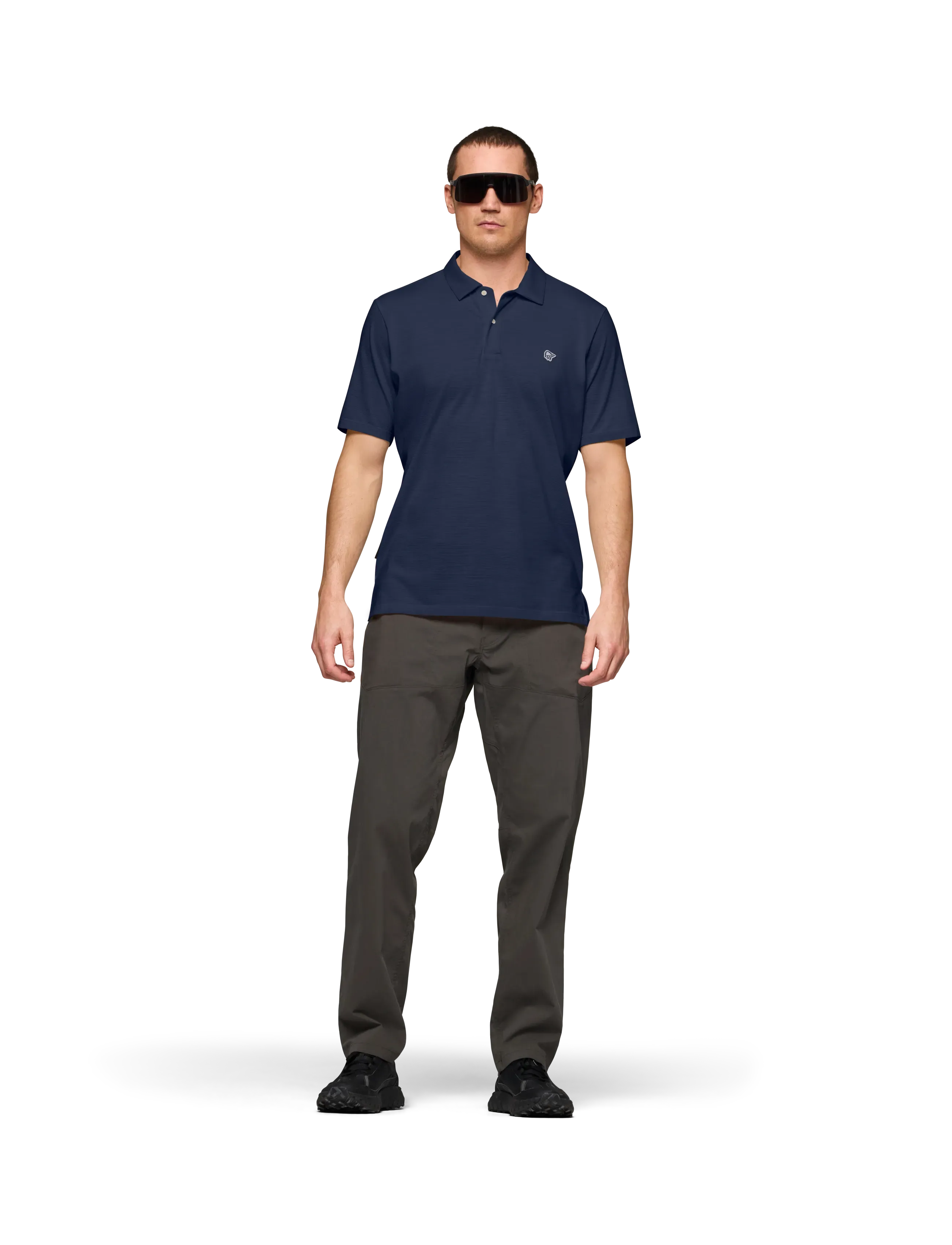 Norrøna - femund equaliserUll Polo Shirt M's - toppe & t-shirts - indigo night - 4