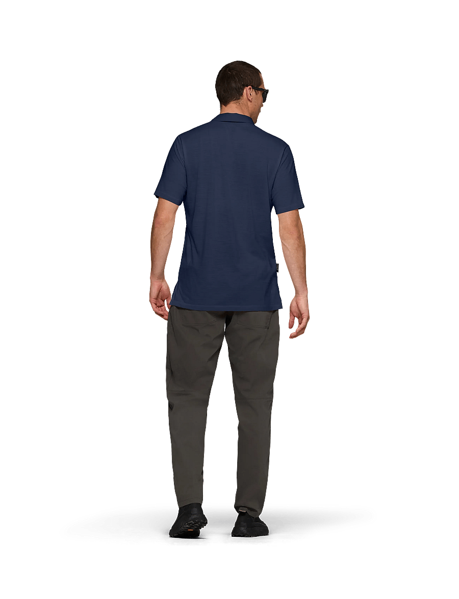Norrøna - femund equaliserUll Polo Shirt M's - toppe & t-shirts - indigo night - 5