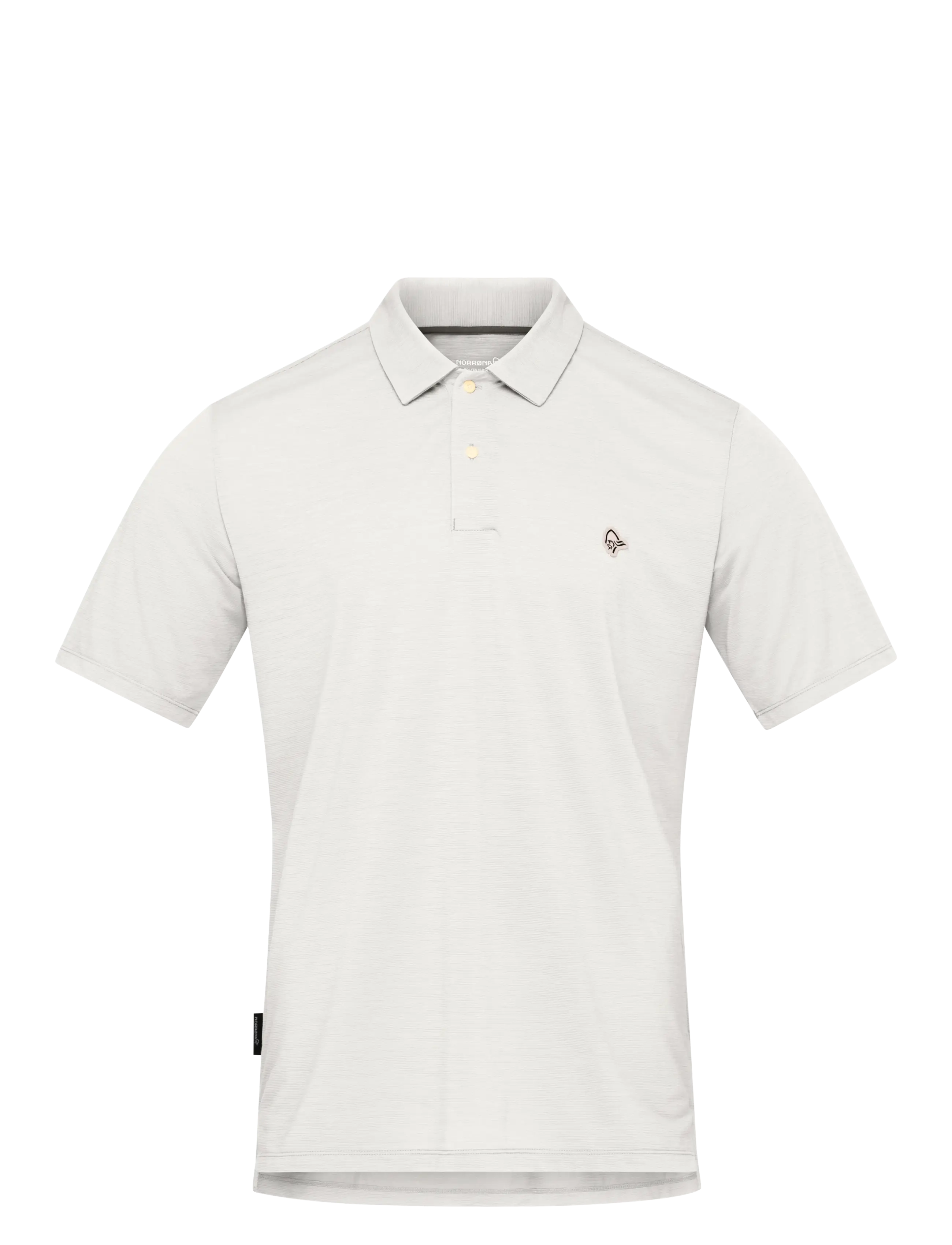 Norrøna femund equaliserUll Polo Shirt M's - Poloshirts - SNOW WHITE / cream