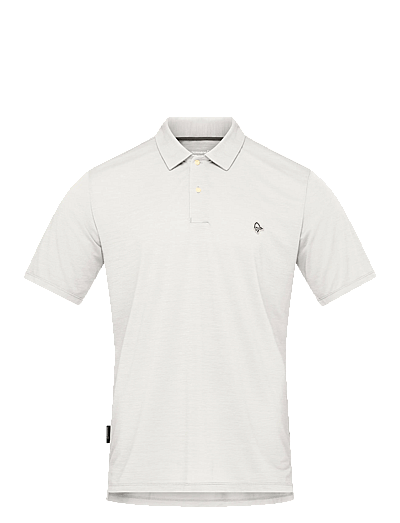 Norrøna femund equaliserUll Polo Shirt M's - Oberteile & T-Shirts - SNOW WHITE / cream