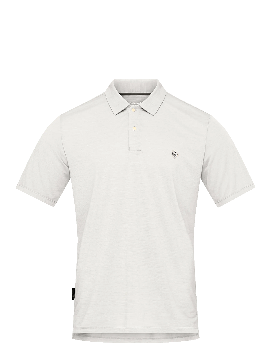 Norrøna - femund equaliserUll Polo Shirt M's - toppe & t-shirts - snow white - 1