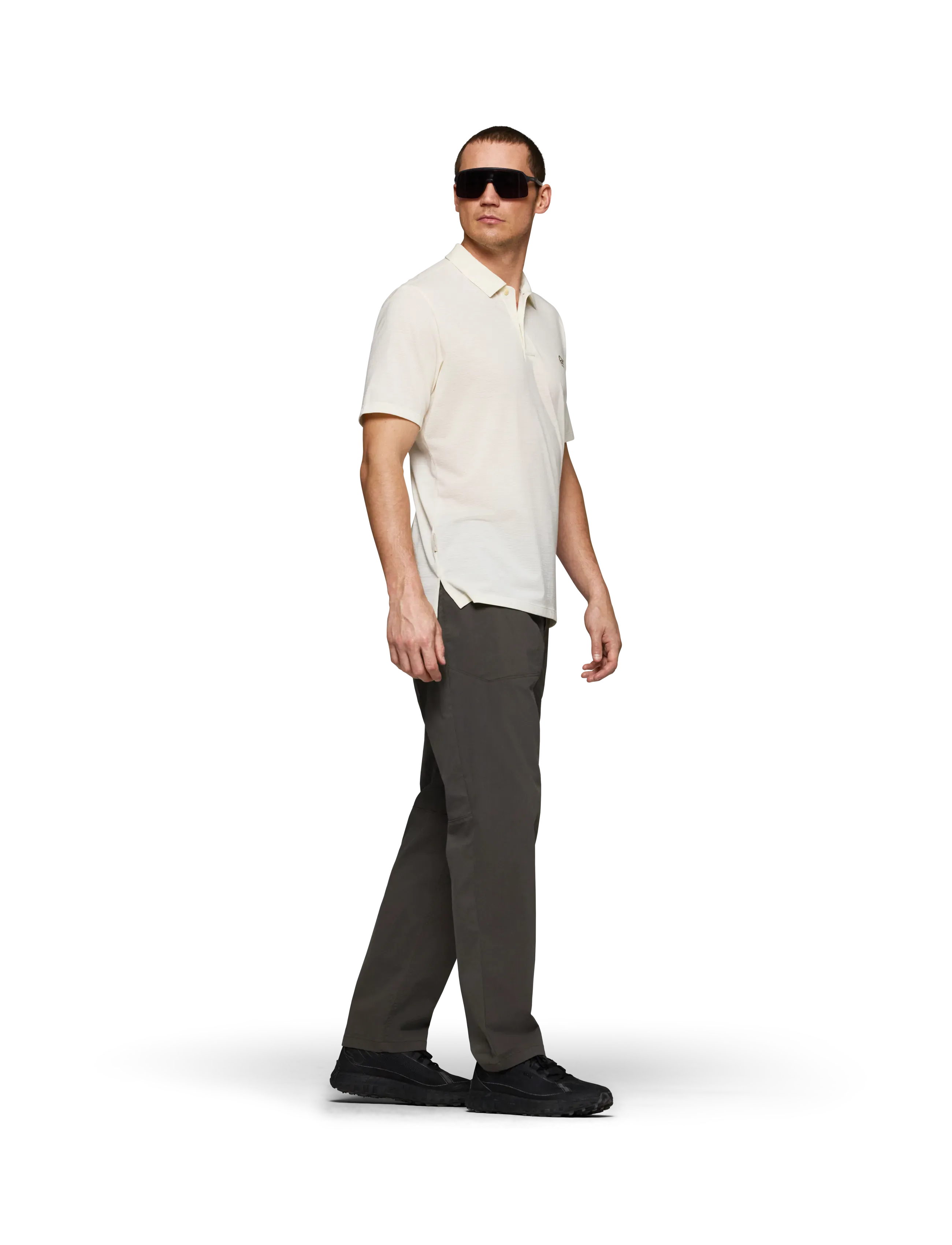 Norrøna - femund equaliserUll Polo Shirt M's - toppe & t-shirts - snow white - 4