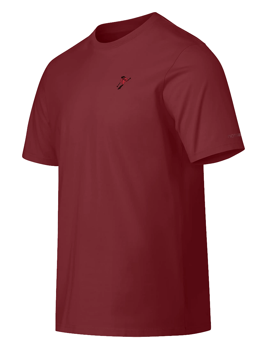 Norrøna - /29 cotton activity embroidery T-shirt M's - oberteile & t-shirts - port - 2