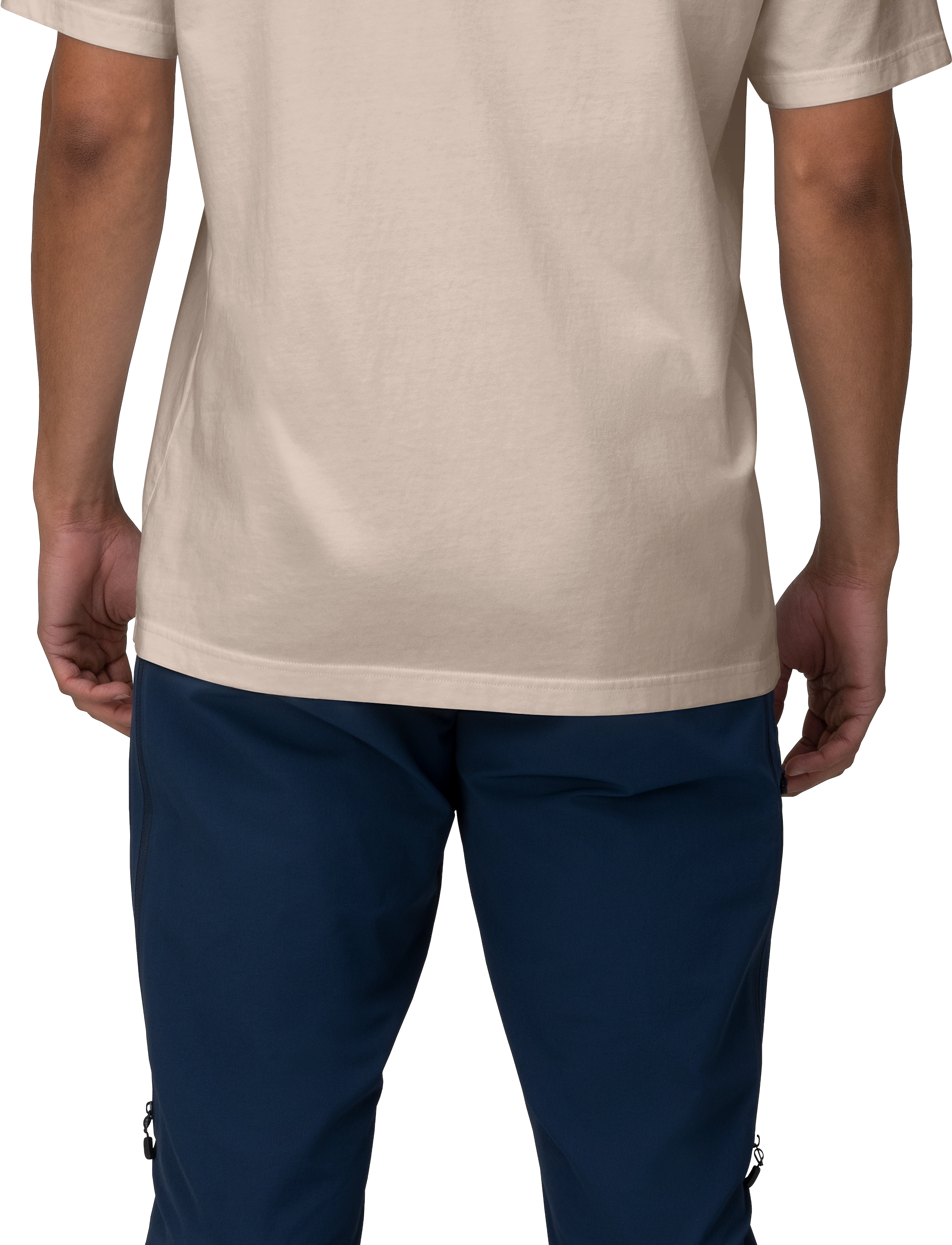 Norrøna - /29 cotton activity embroidery T-shirt M's - t-shirts - pure white - 3