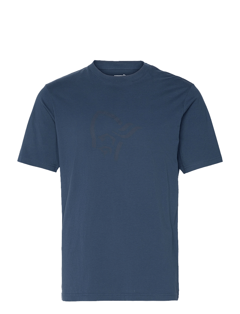 Norrøna - /29 cotton viking T-shirt M's - t-shirts - indigo night/sky captain - 0