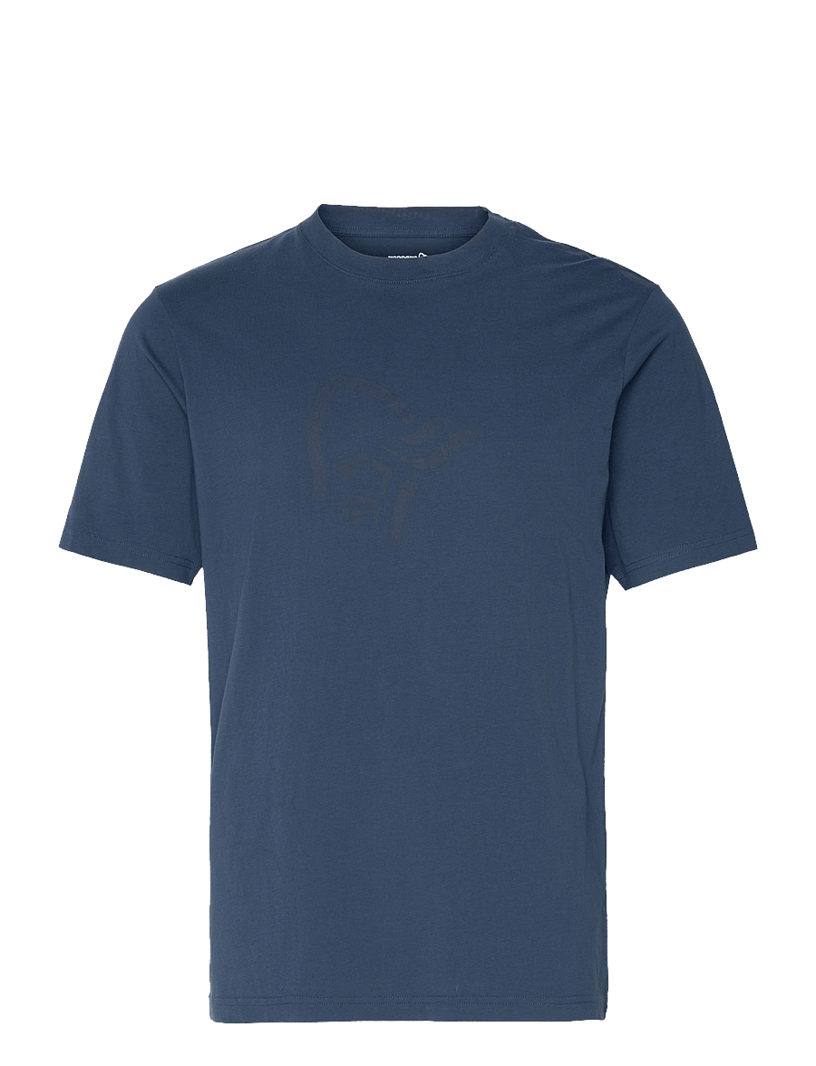 Norrøna - /29 cotton viking T-shirt M's - koszulki i t-shirty - indigo night/sky captain - 1