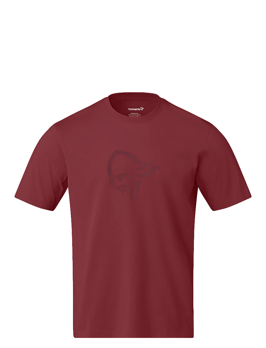 Norrøna - /29 cotton viking T-shirt M's - oberteile & t-shirts - port - 0
