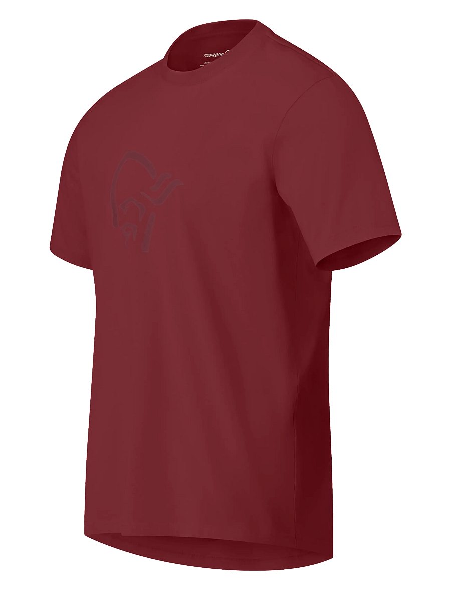 Norrøna - /29 cotton viking T-shirt M's - oberteile & t-shirts - port - 2
