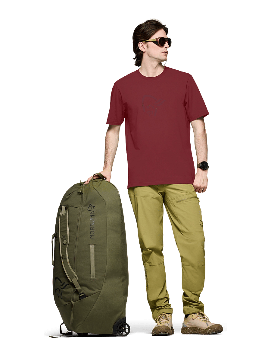 Norrøna - /29 cotton viking T-shirt M's - oberteile & t-shirts - port - 3