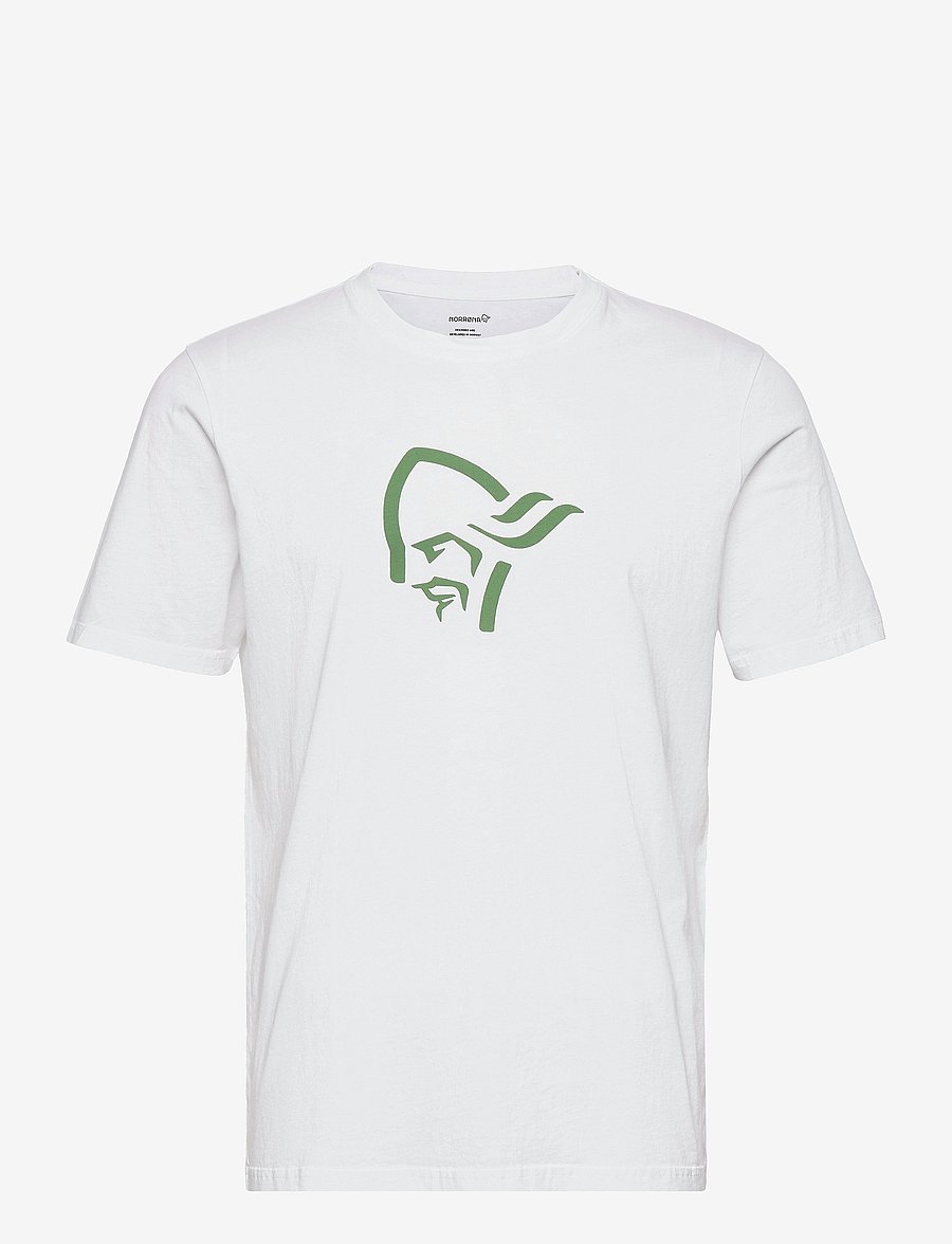 Norrøna - /29 cotton viking T-shirt M's - koszulki i t-shirty - pure white - 0
