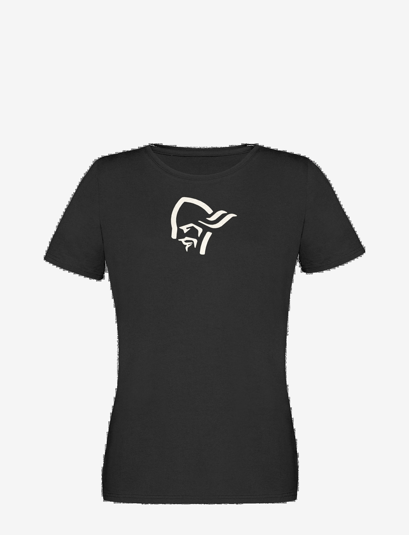 Norrøna - /29 cotton viking T-shirt W's - t-shirts - caviar black - 0