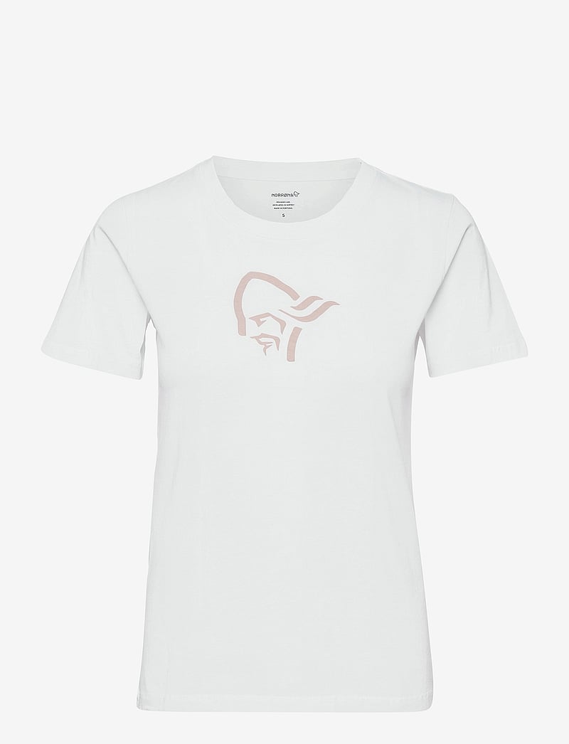 Norrøna - /29 cotton viking T-shirt W's - t-shirts - white - 1