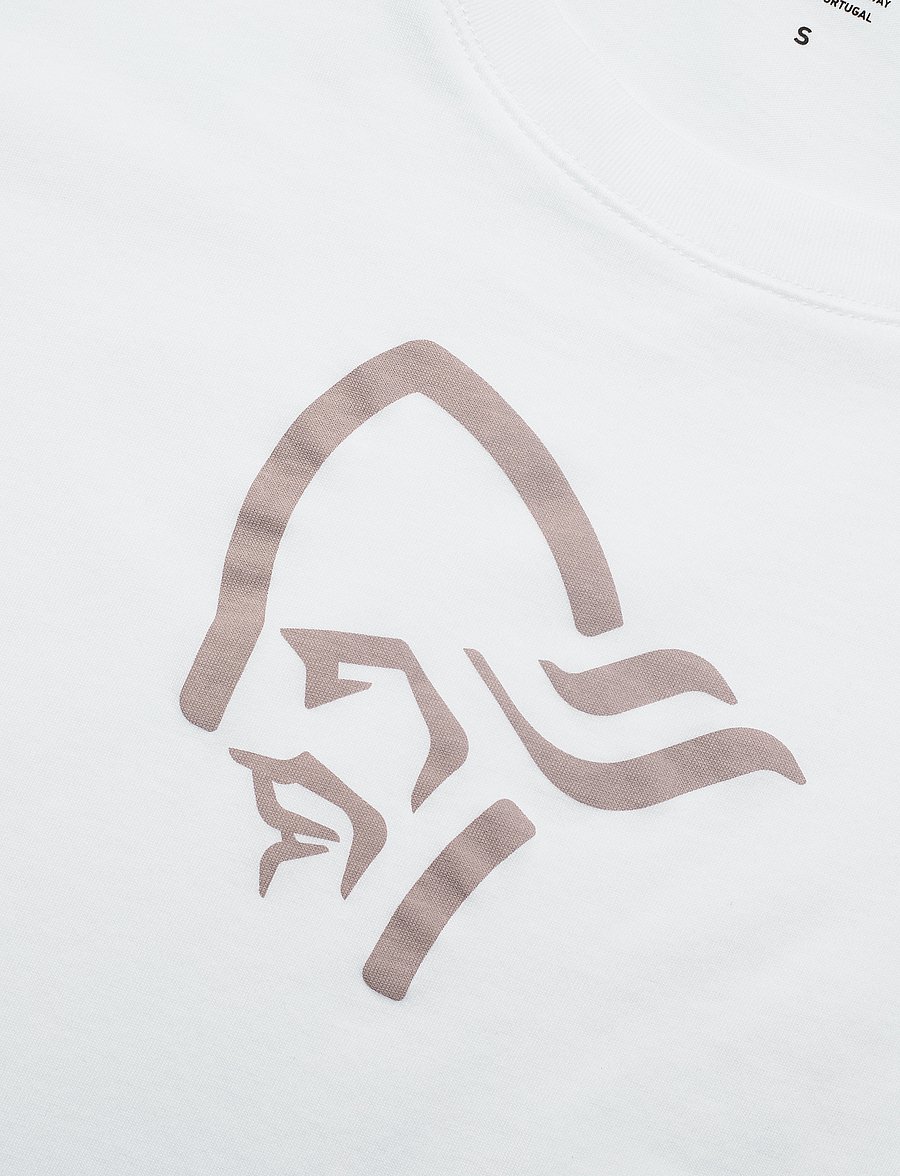 Norrøna - /29 cotton viking T-shirt W's - t-shirty - white - 4
