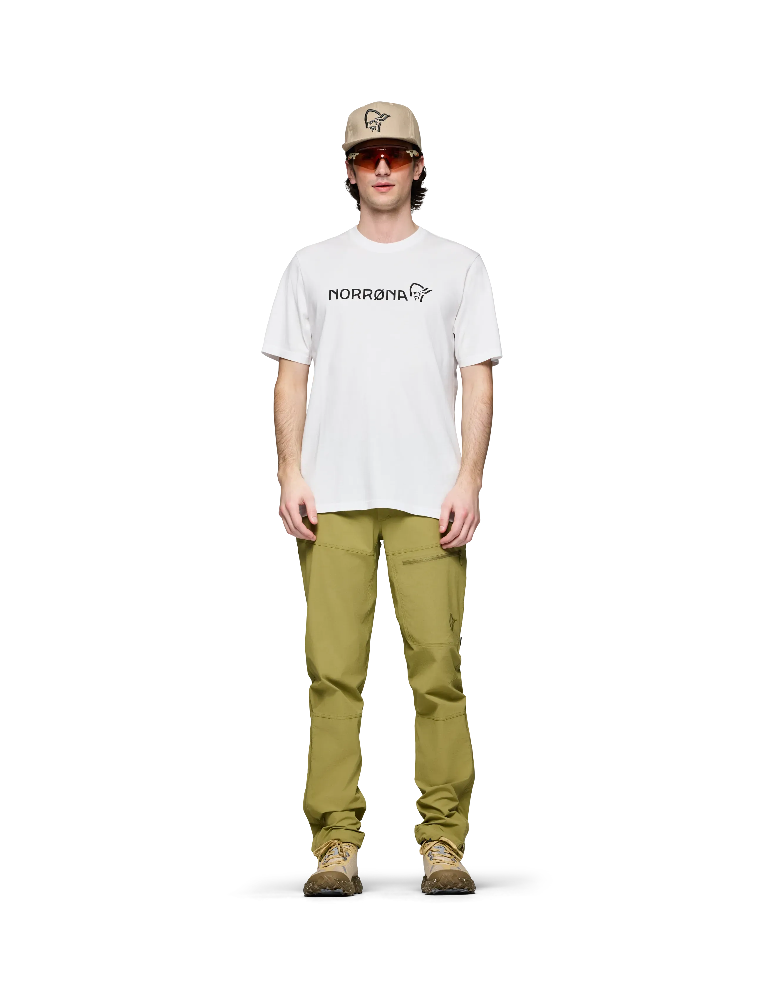 Norrøna /29 cotton Norrøna viking T-shirt M's - T-Shirts - PURE WHITE / white