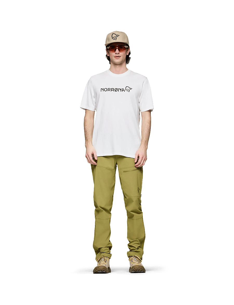 Norrøna - /29 cotton Norrøna viking T-shirt M's - oberteile & t-shirts - pure white - 0
