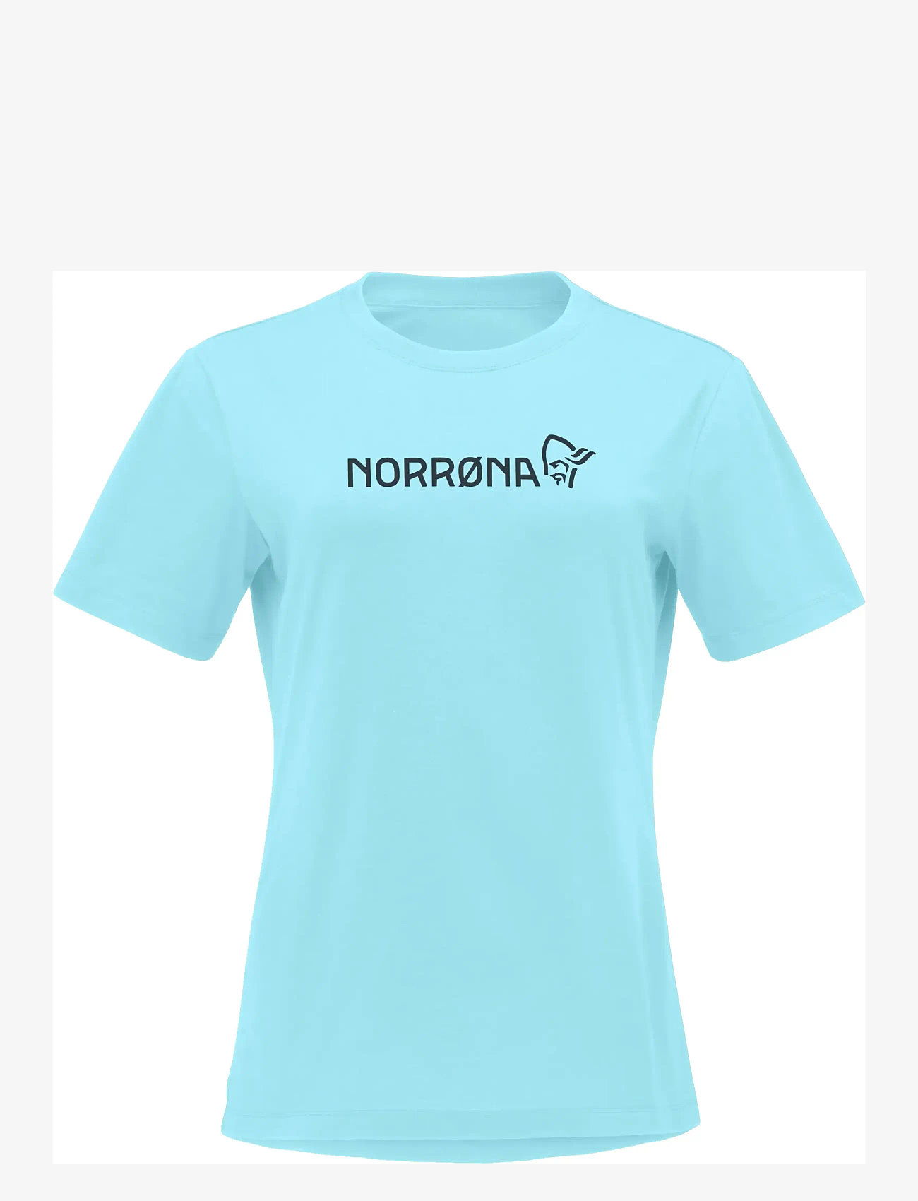Norrøna - /29 cotton Norrøna viking T-shirt W's - t-shirts - aqua haze - 1