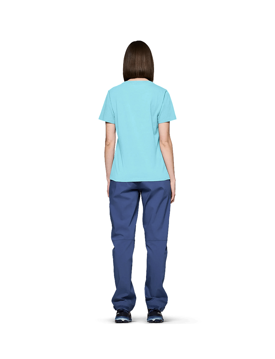 Norrøna - /29 cotton Norrøna viking T-shirt W's - t-shirts - aqua haze - 4