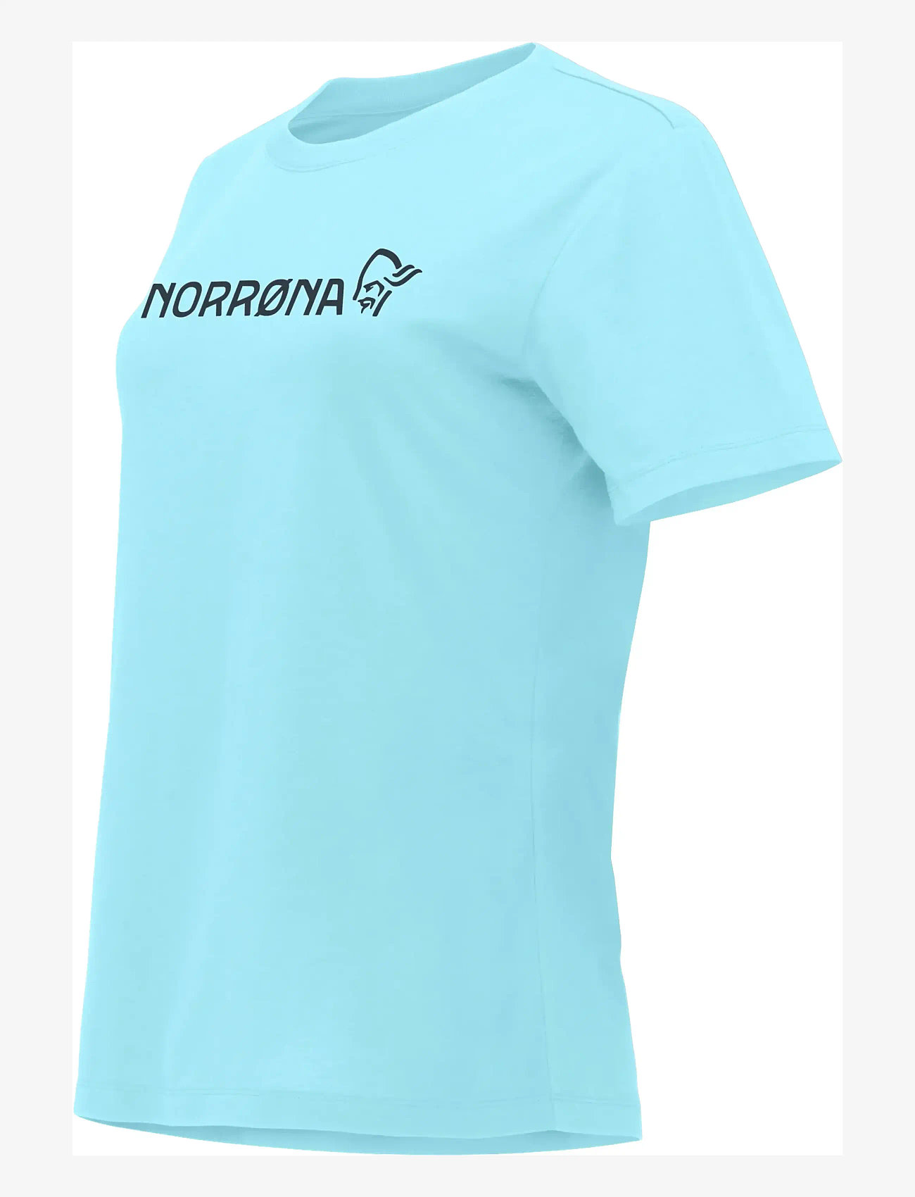 Norrøna - /29 cotton Norrøna viking T-shirt W's - t-shirts - aqua haze - 3