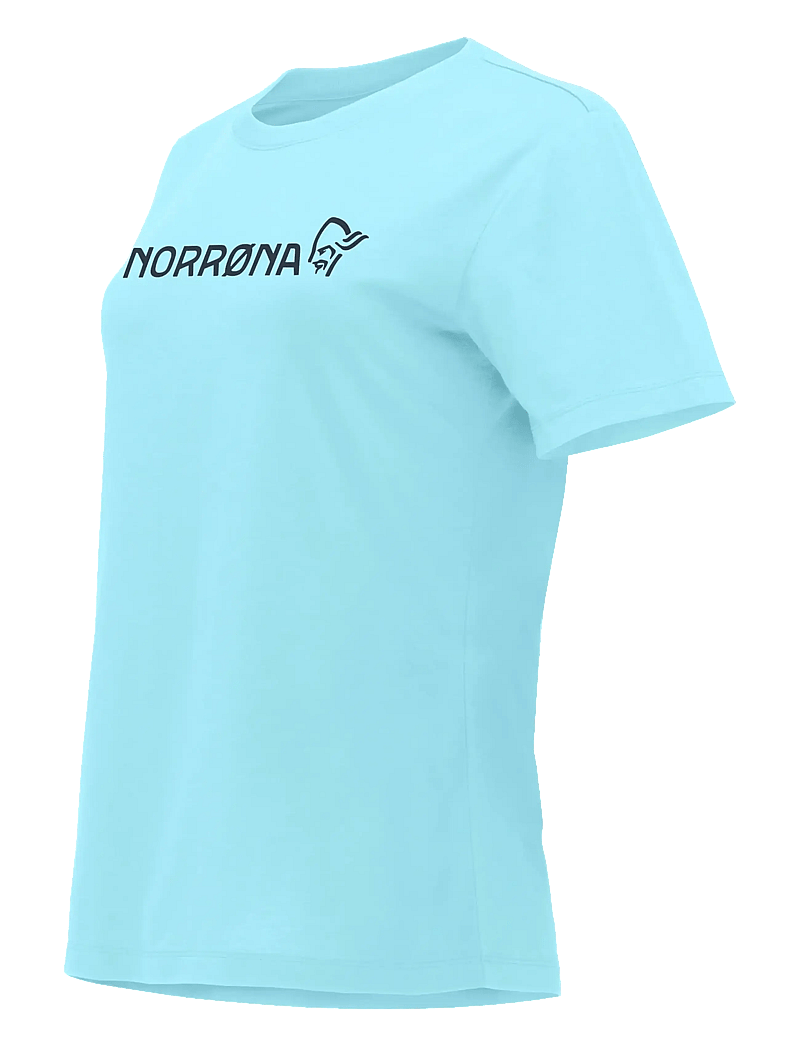 Norrøna - /29 cotton Norrøna viking T-shirt W's - t-shirts - aqua haze - 3