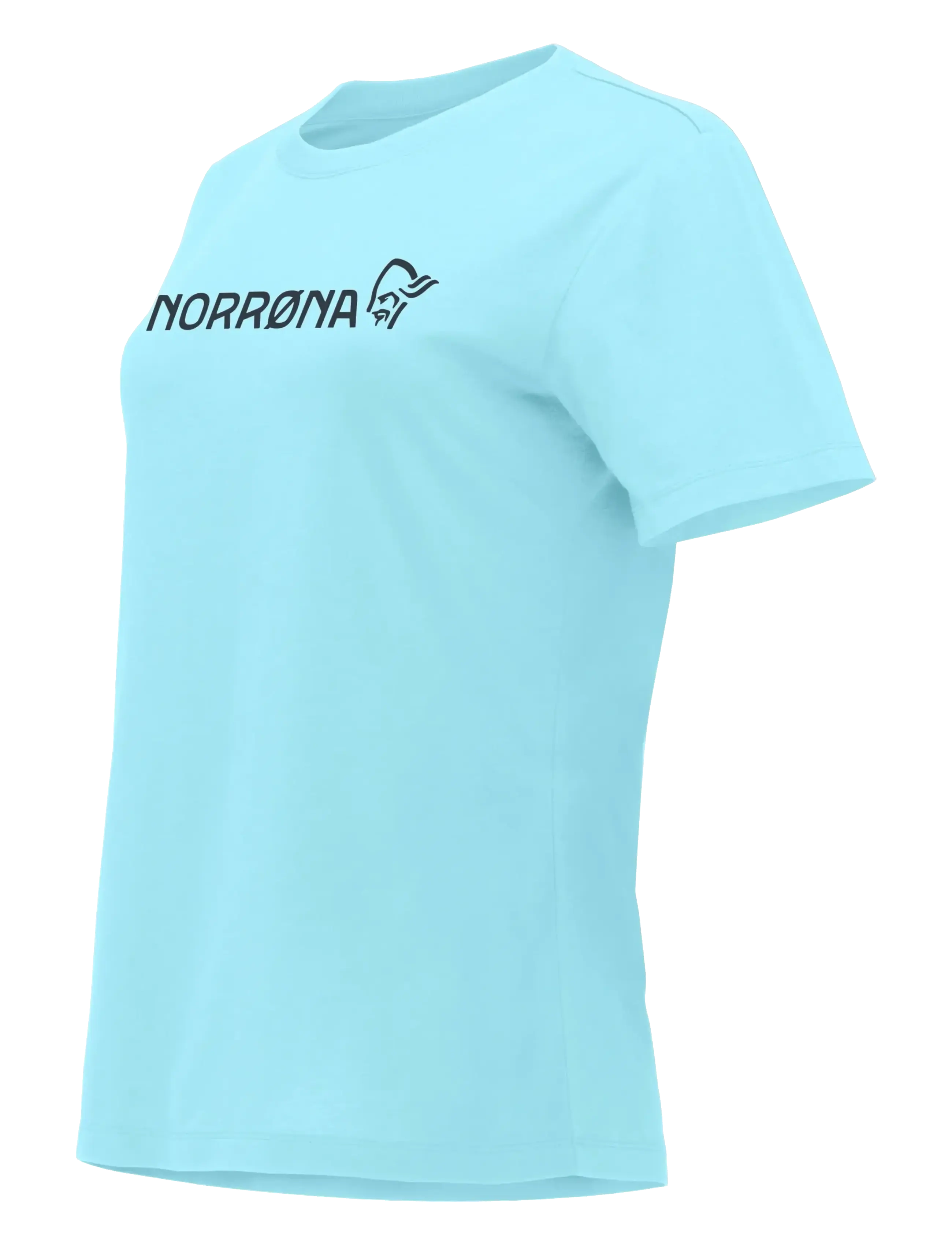 Norrøna - /29 cotton Norrøna viking T-shirt W's - t-shirts - aqua haze - 3