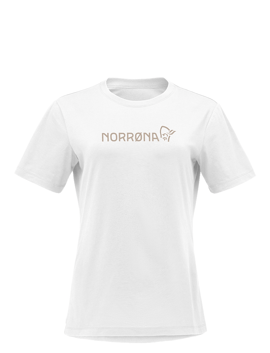 Norrøna - /29 cotton Norrøna viking T-shirt W's - t-shirts - pure white - 1