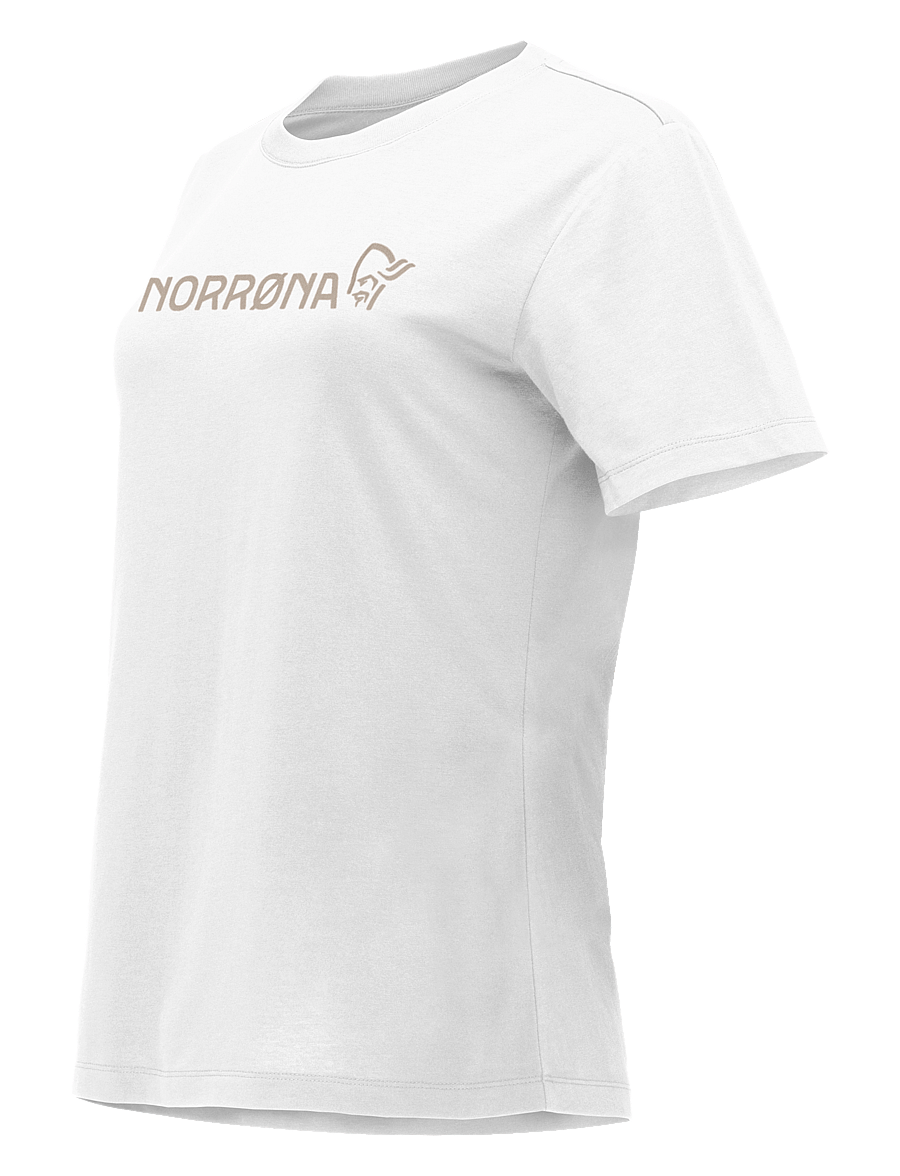Norrøna - /29 cotton Norrøna viking T-shirt W's - t-shirts - pure white - 2