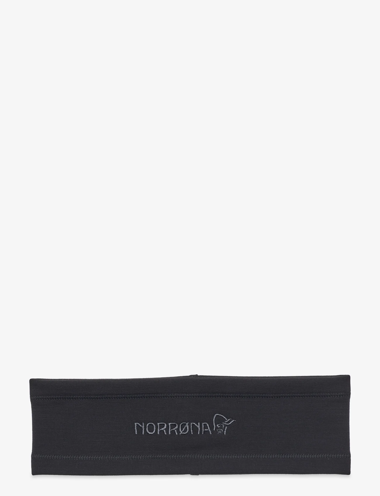 Norrøna - /29 warmwool2 Headband - stirnbänder - caviar - 0