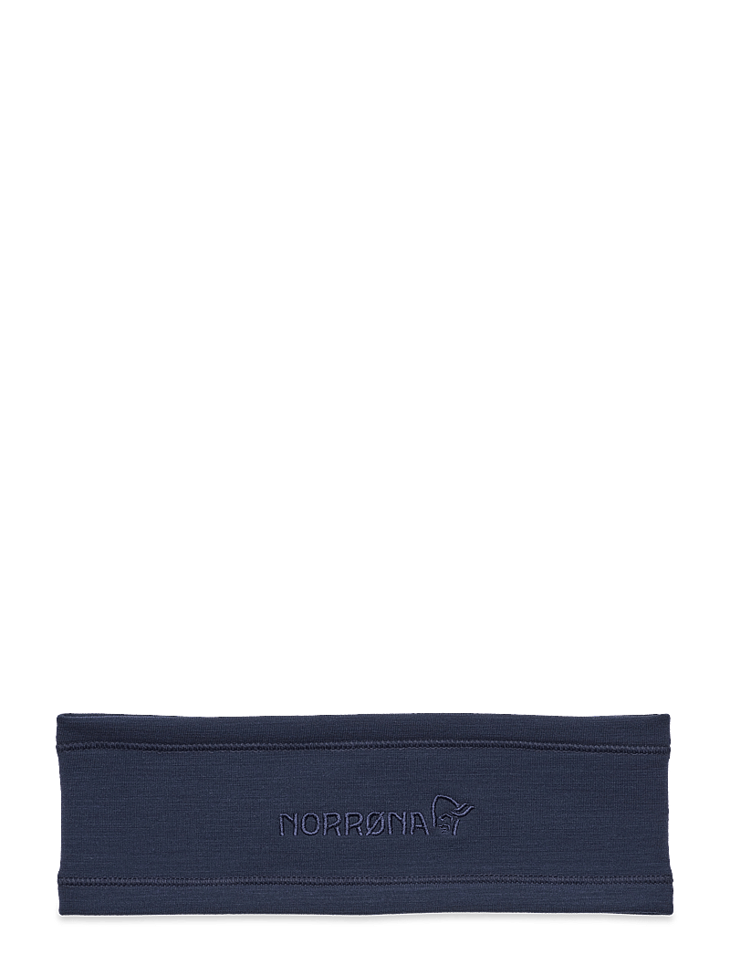 Norrøna - /29 warmwool2 Headband - headbands - indigo night - 0