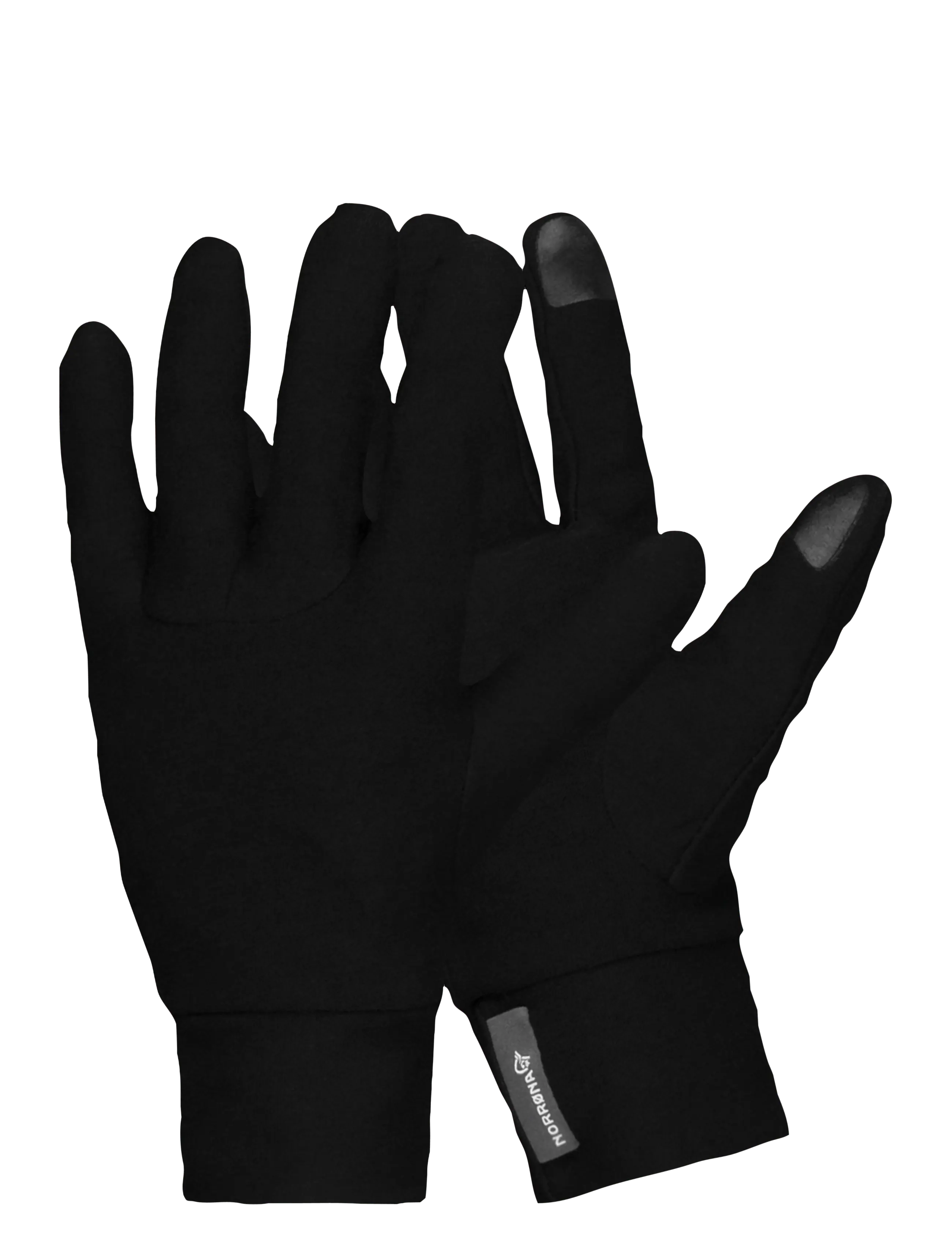 Norrøna /29 pureUll liner Gloves - Gloves - CAVIAR BLACK / black