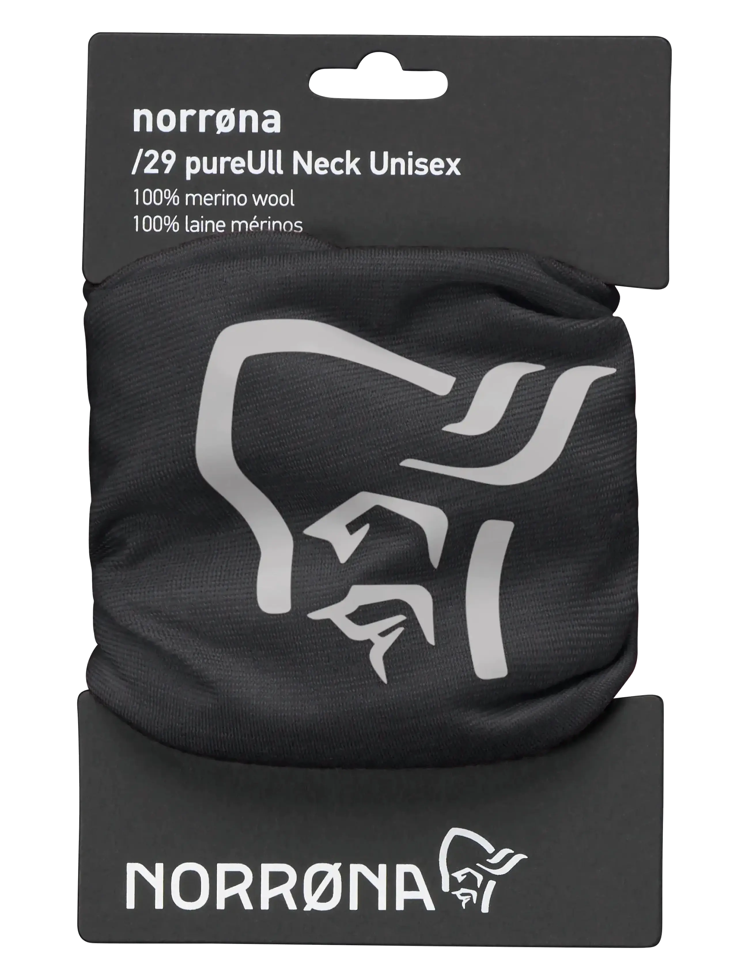 Norrøna - /29 pureUll Neck - caviar black - 2