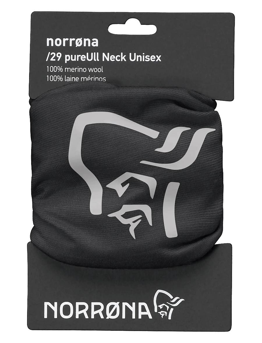 Norrøna - /29 pureUll Neck - winterschals - caviar black - 2