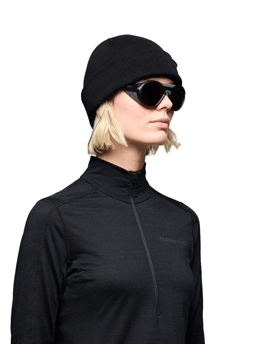 Norrøna - /29 equaliser Beanie - caviar black - 2