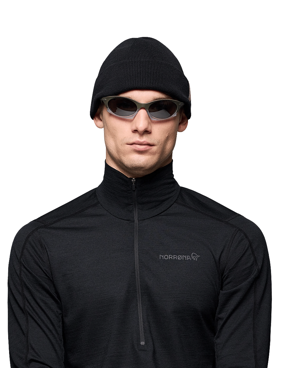Norrøna - /29 equaliser Beanie - caviar black - 3