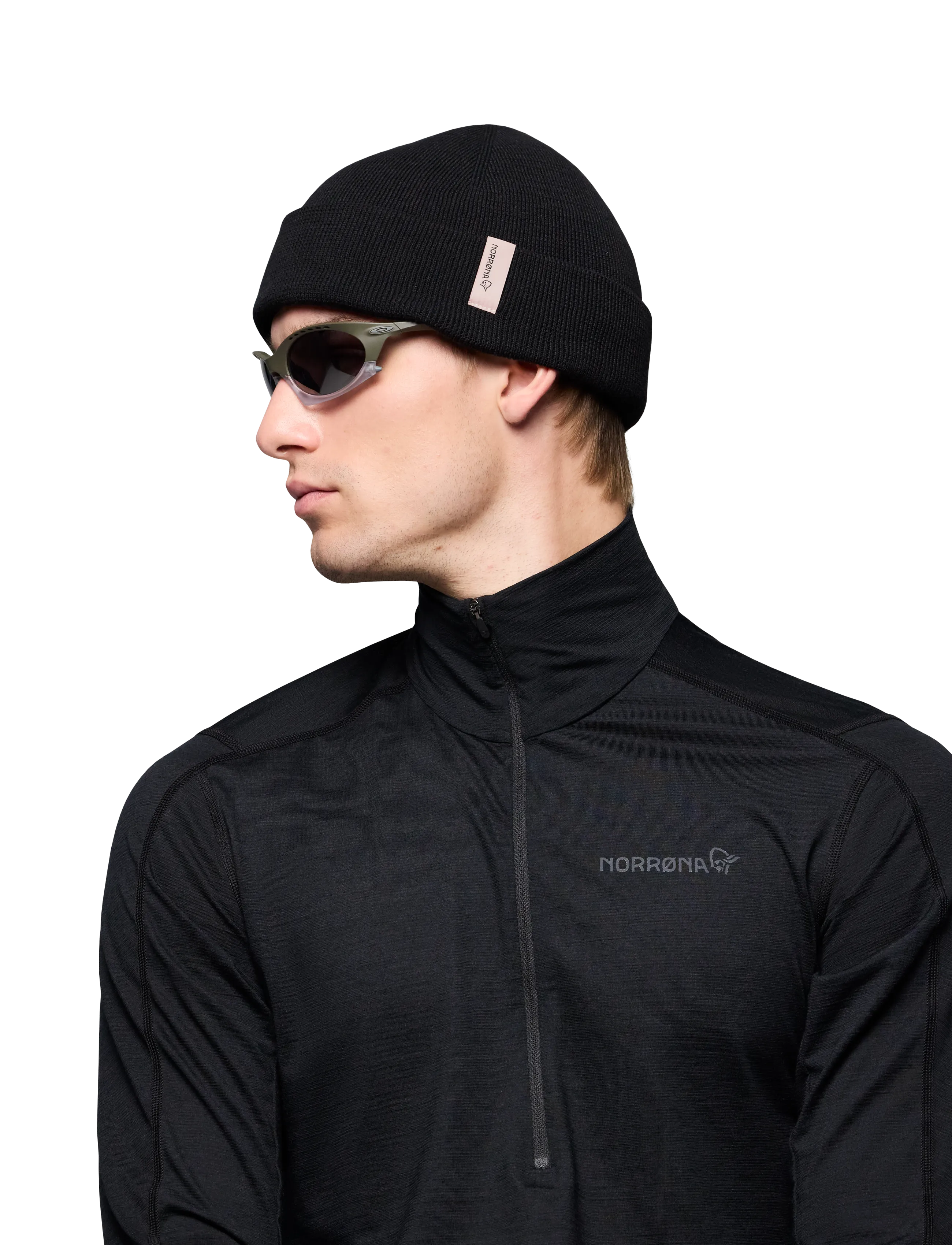 Norrøna - /29 equaliser Beanie - caviar black - 4