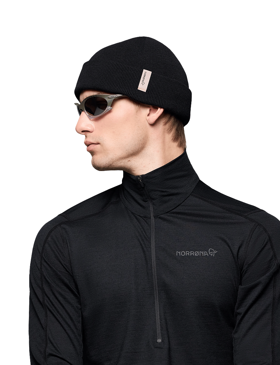 Norrøna - /29 equaliser Beanie - caviar black - 4