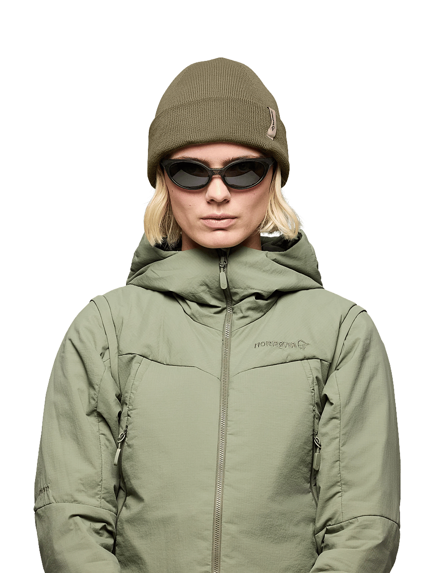 Norrøna - /29 equaliser Beanie - mützen - deep lichen green - 0