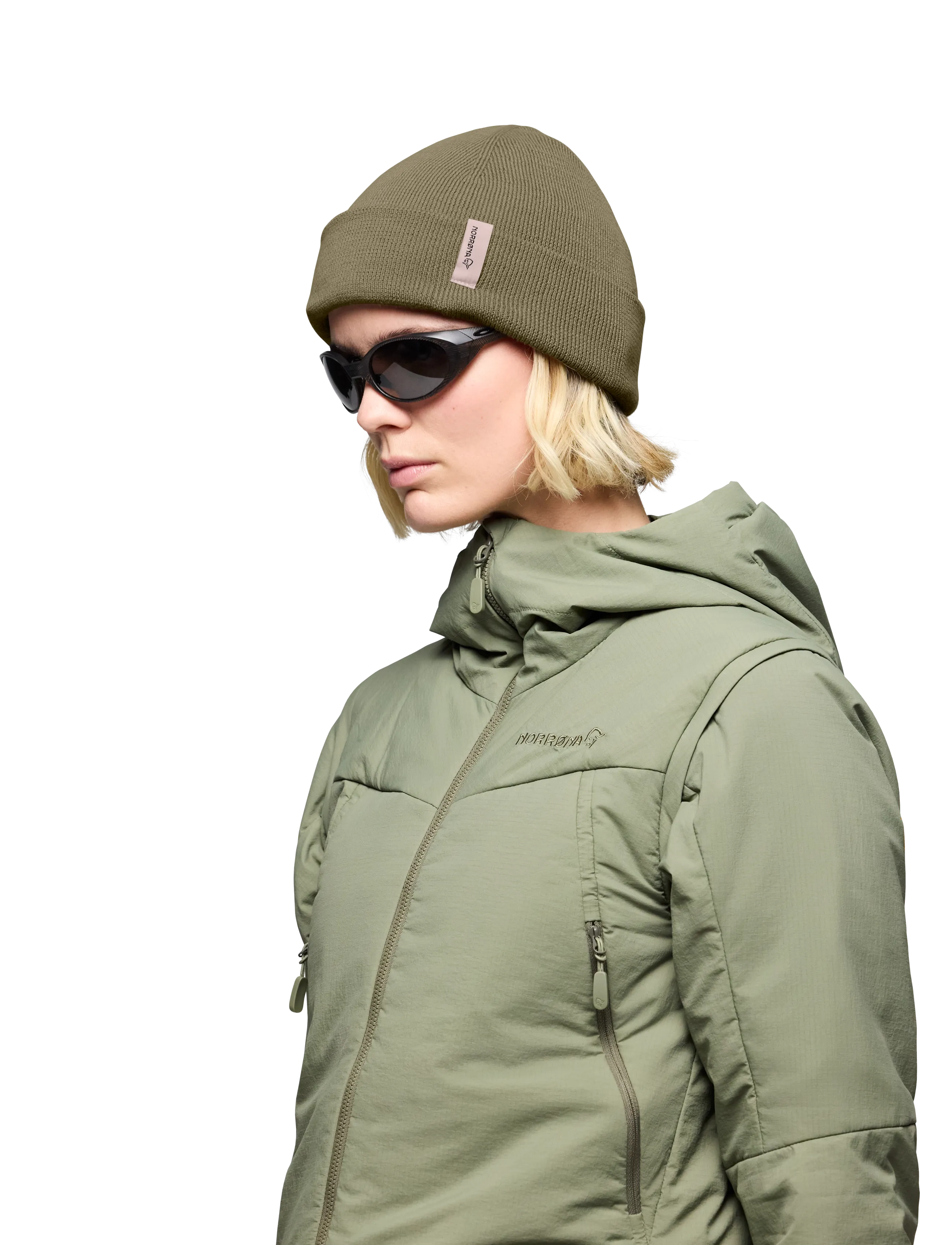 Norrøna - /29 equaliser Beanie - deep lichen green - 2