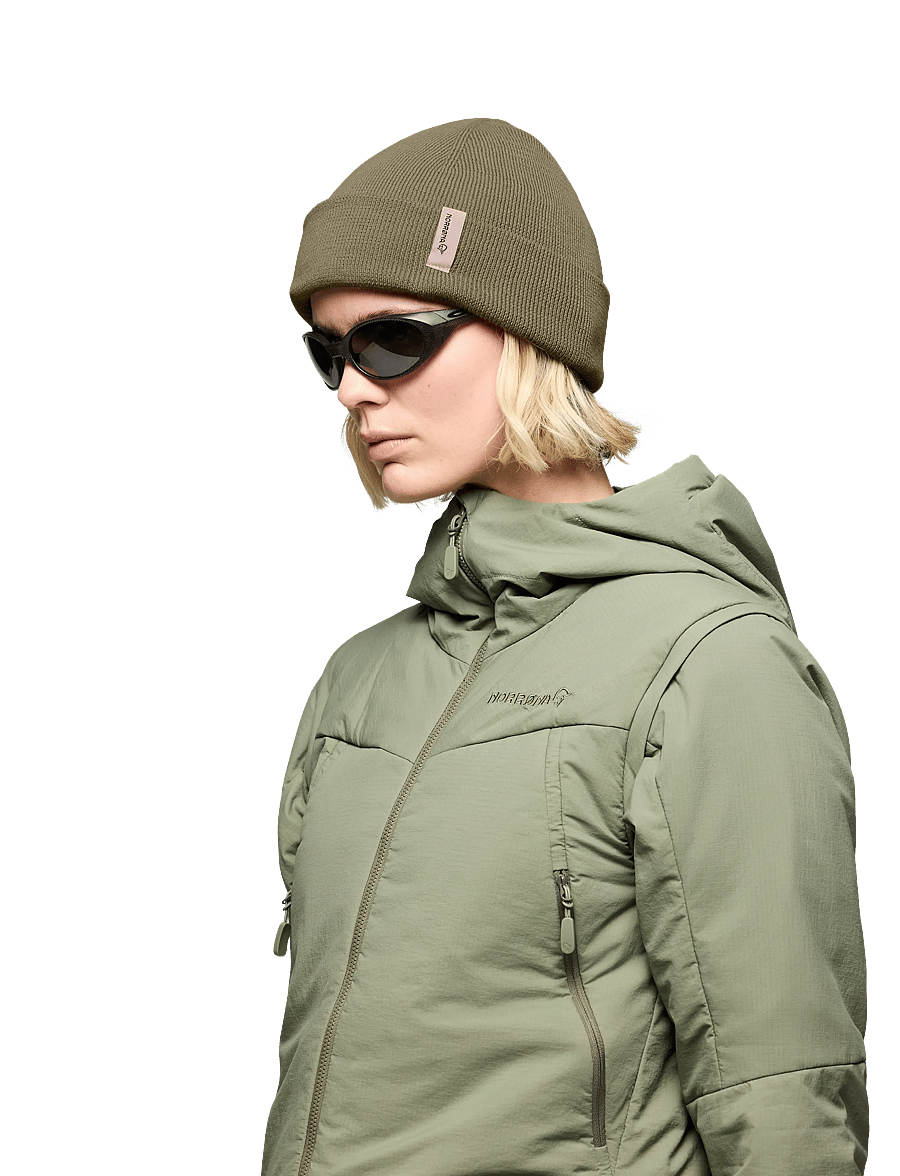 Norrøna - /29 equaliser Beanie - mützen - deep lichen green - 2