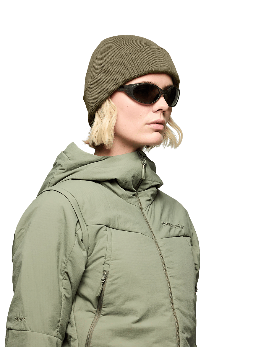 Norrøna - /29 equaliser Beanie - mützen - deep lichen green - 3
