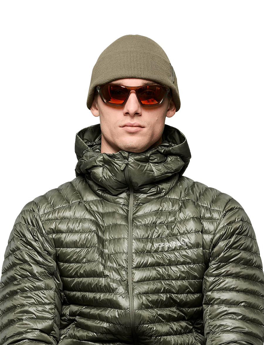 Norrøna - /29 equaliser Beanie - mützen - deep lichen green - 4