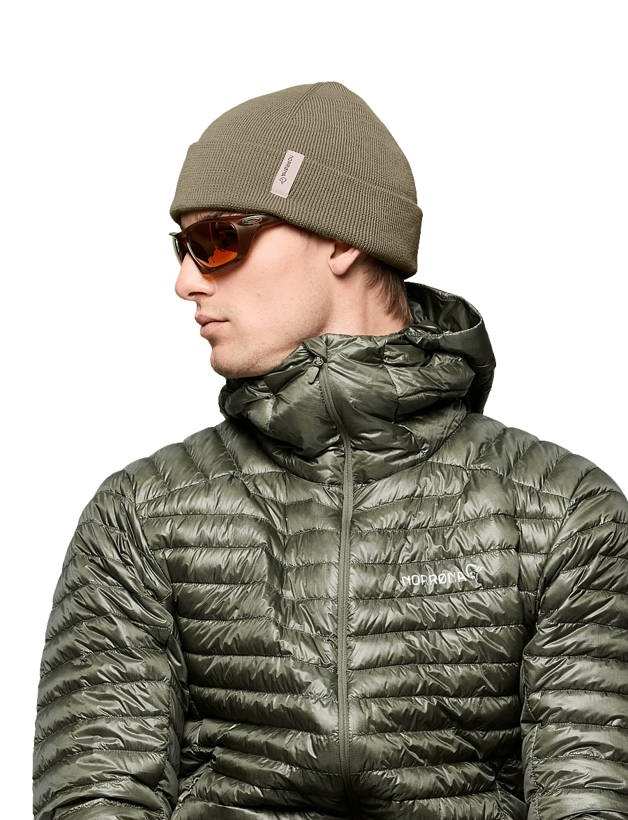 Norrøna - /29 equaliser Beanie - mützen - deep lichen green - 5