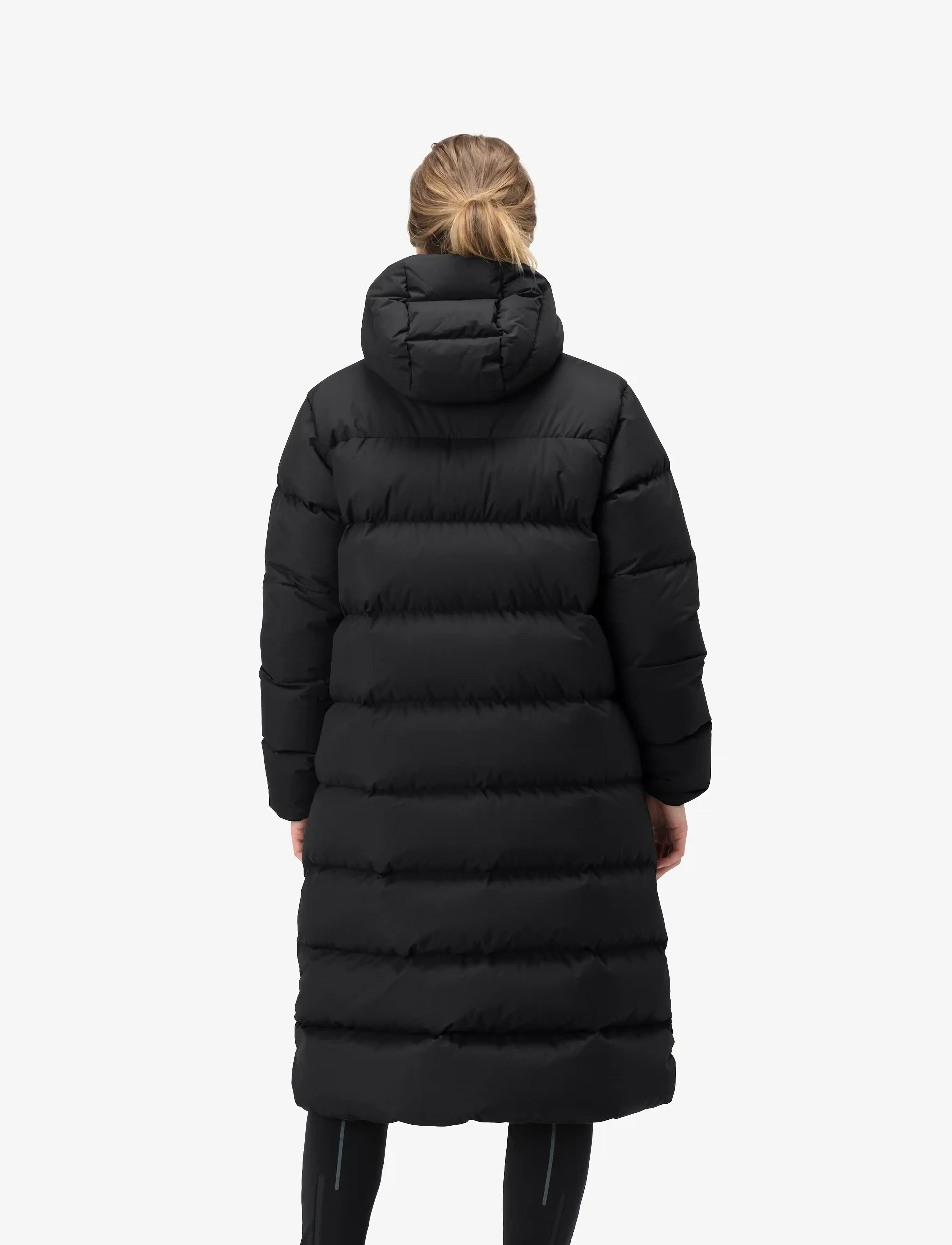 Norrøna - oslo down750 Coat W's - pūkinės striukės - caviar black - 3